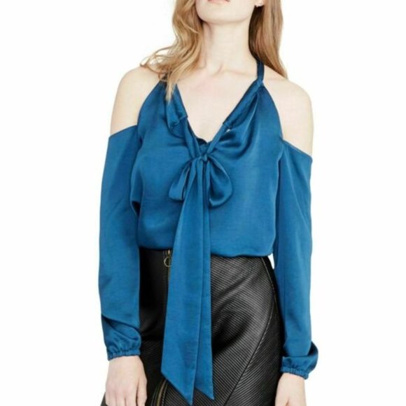 RACHEL Rachel Roy Tops - Rachel Rachel Roy Cold Shoulder V-neck Blouse